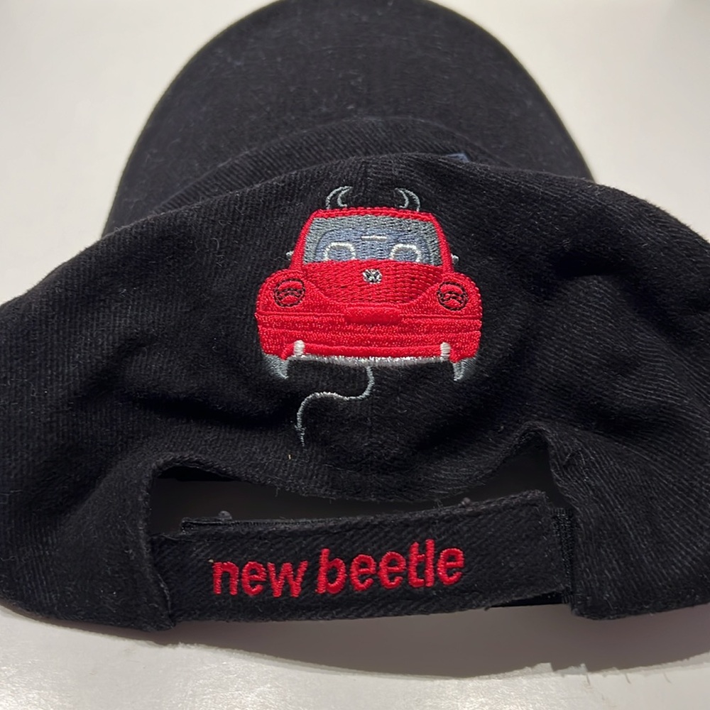 VW Volkswagen New Beetle angel/devil cap vintage rare - Picture 2 of 6